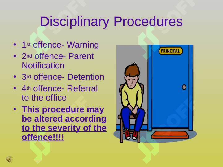Classroom Rules and Procedures-Developmental Language Arts 3