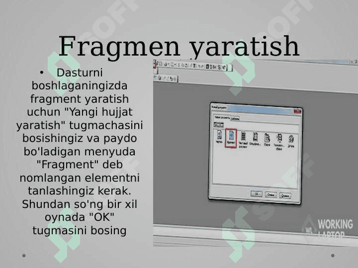 COMPAS 3D DASTURINING IMKONIYATLARI 4