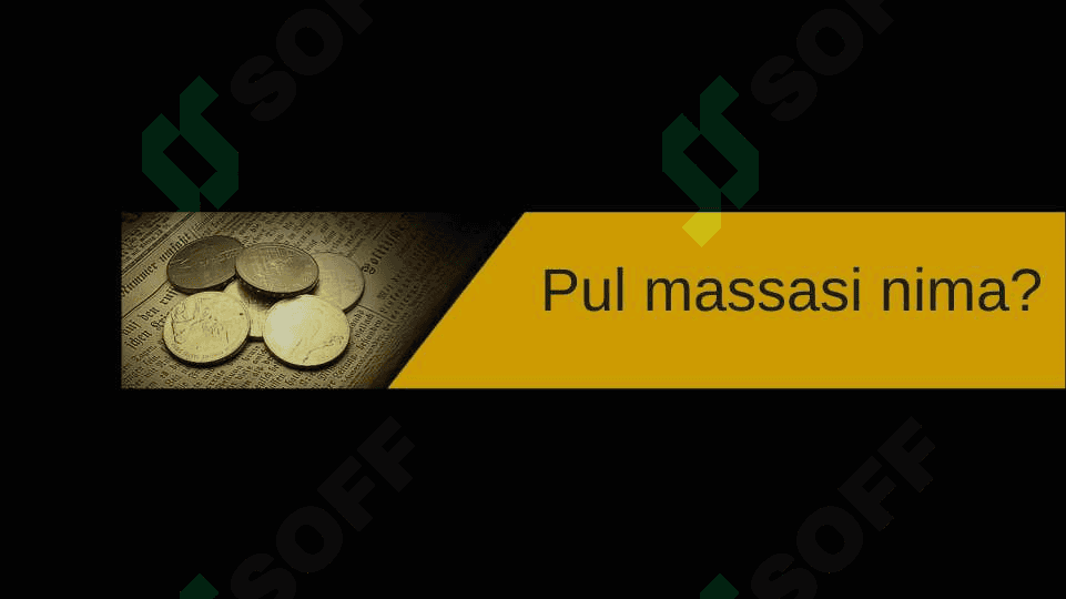 Pul massasi,Pul agregatlari va uning tarkibi 3