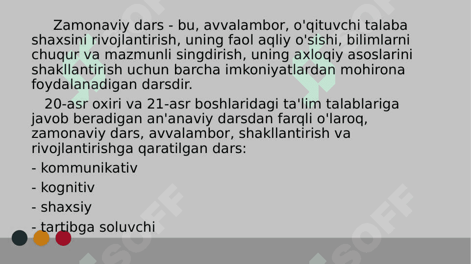Zamonaviy ona tili darslarini tashkil etish 3