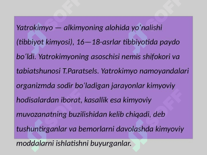 Yatrokimyo va uning mashhur namoyondalari 4