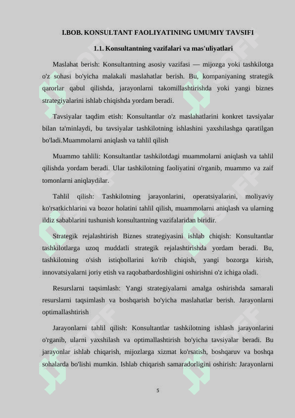 KASBIY FAOLIYATNING KONSULTANT SHAXSIGA TA'SIRI 5