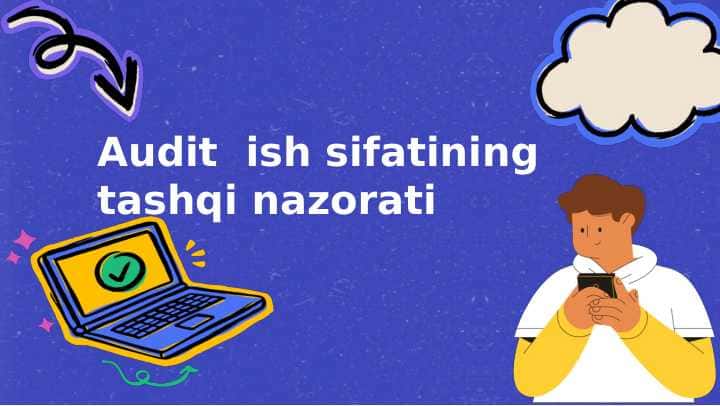 Audit ish sifatining tashqi nazorati 1
