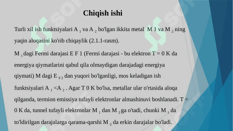 Metall-metall kontakti 4