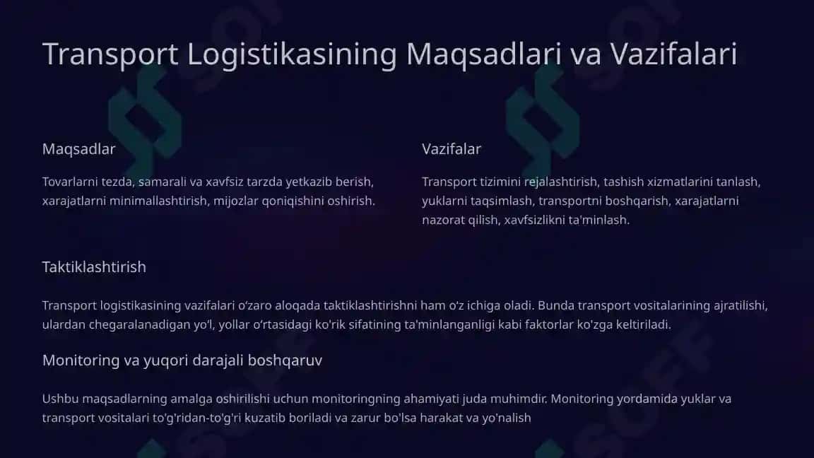 Transport logistikasi 4