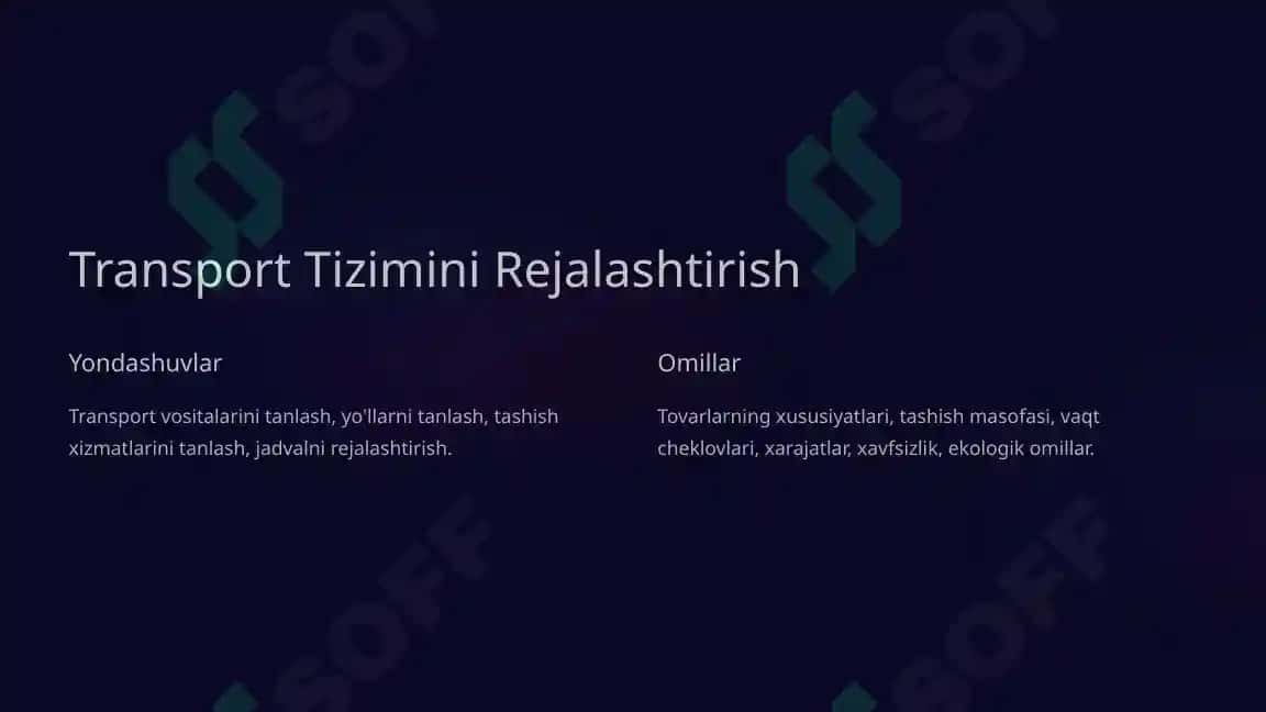 Transport logistikasi 5