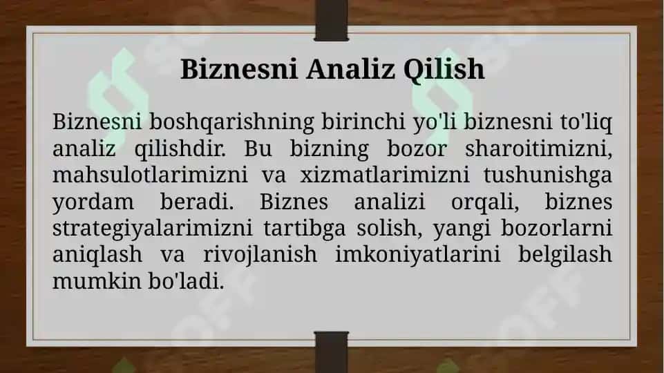 Birja va birja faoliyati. Bozorni o’rganish. Marketing 2