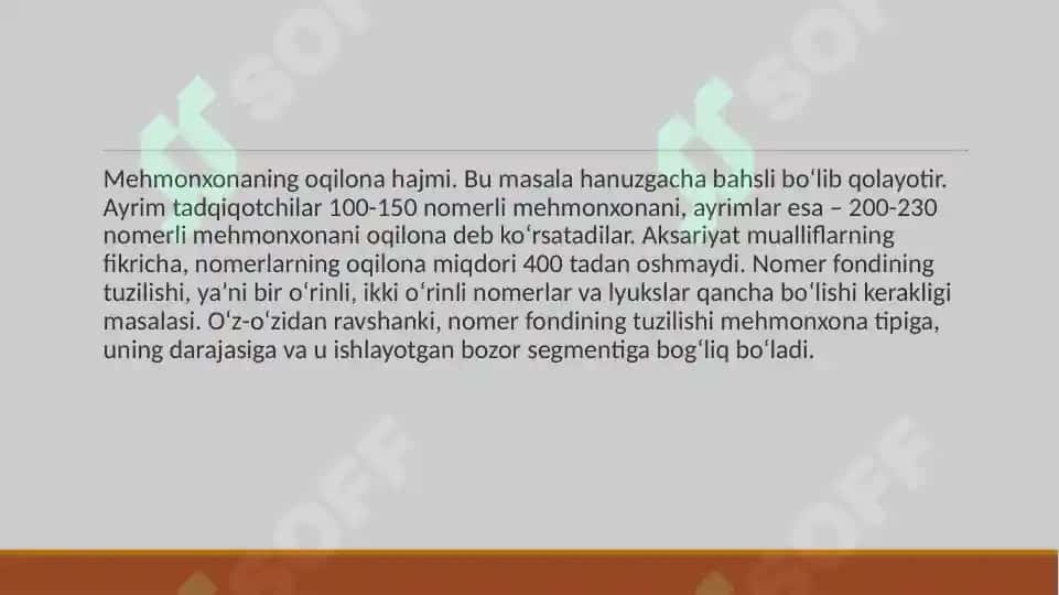 Mehmonxona xo’jaligida xavfsizlik xizmati 4
