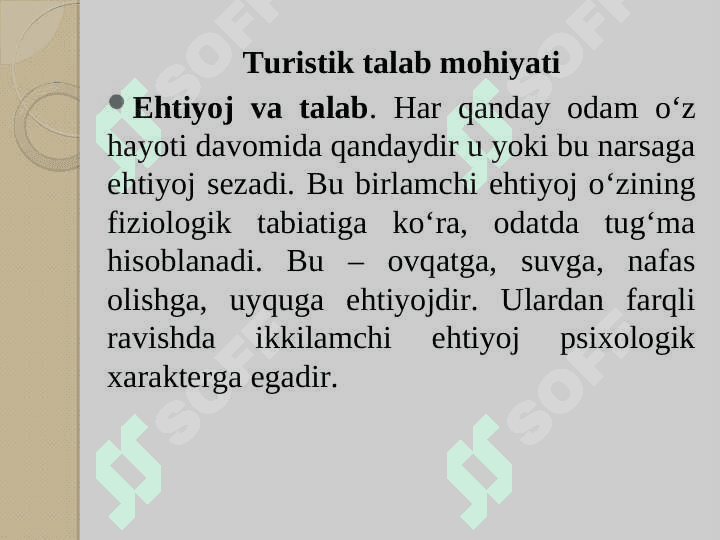 Xalqaro turizm bozori 2
