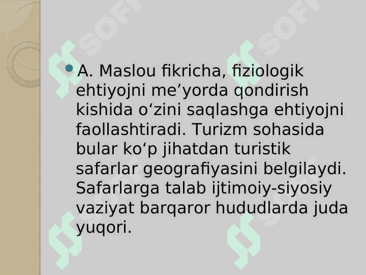 Xalqaro turizm bozori 6