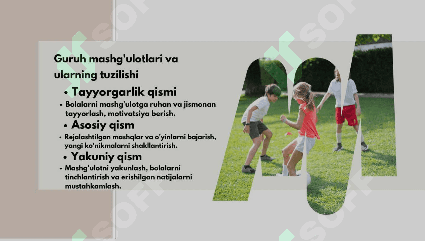 Tayanch harakat tizimi funksiyasilari buzilgan bolalar bilan tuzatuvchi ishlarning mazmuni va metodikasi 8