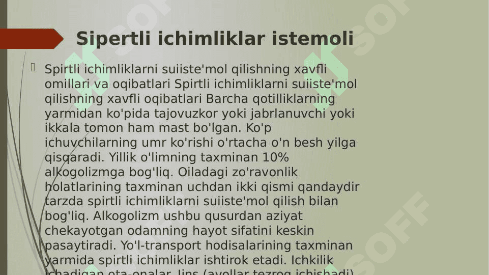 BOLALAR ORASIDAGI ZARARLI ODATLAR 5