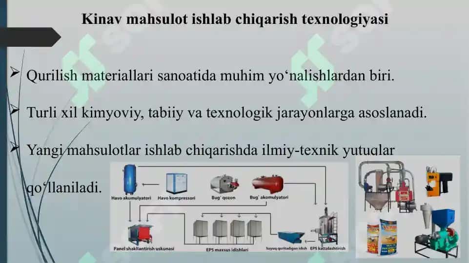 Kinav mahsuloti ishlabchiqarish texnologiyasi 3