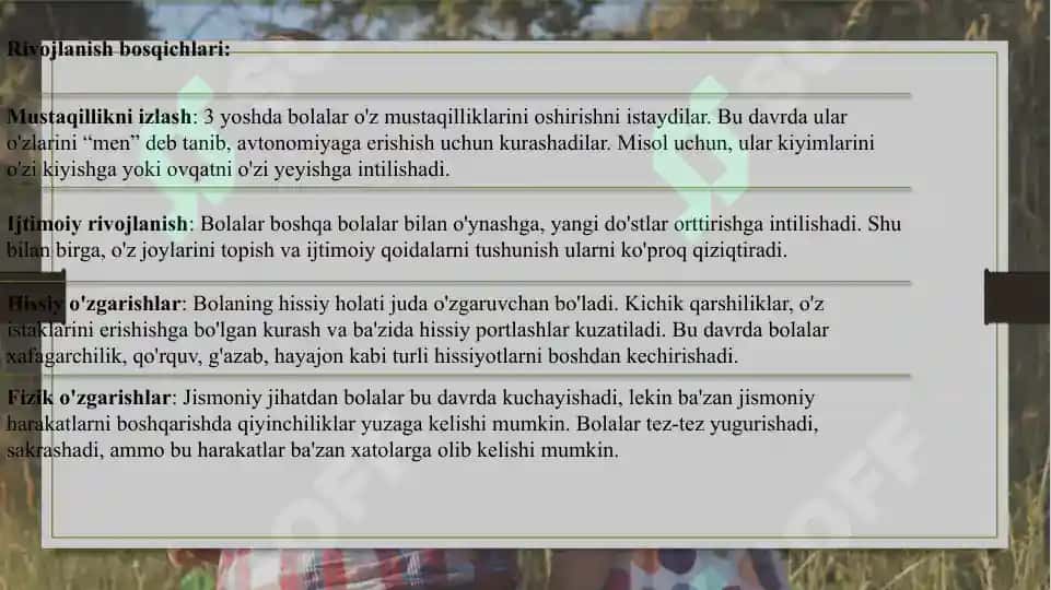 3-yosh inqirozi uning sabablari va alomatlari 4
