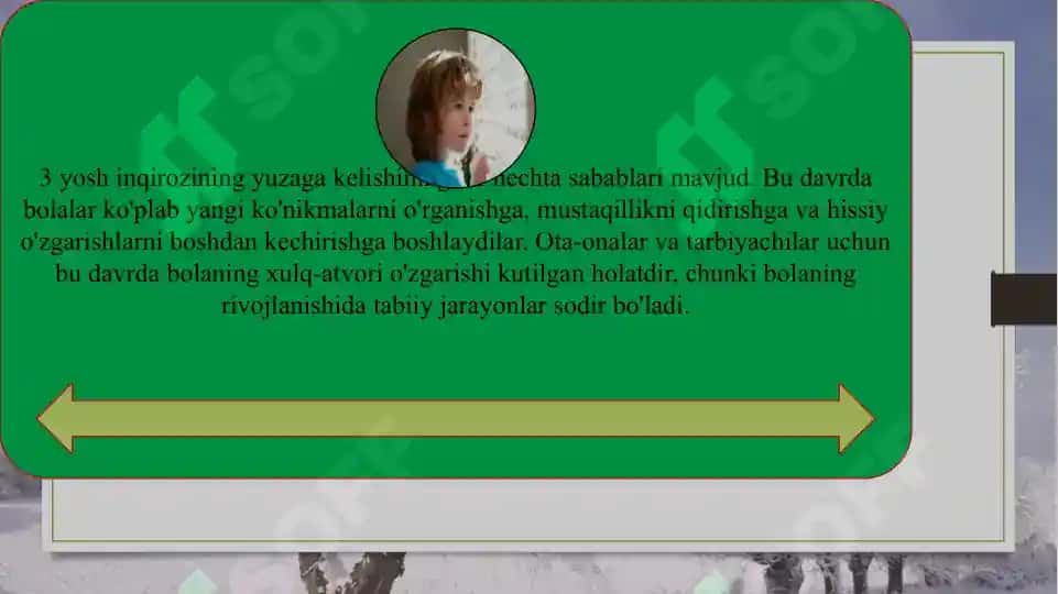 3-yosh inqirozi uning sabablari va alomatlari 7