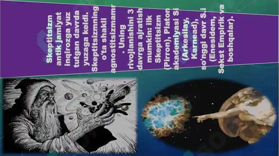 Agnostitsizm skeptitsizm, nigilizm umumiy va o'ziga xos jihatlari 4