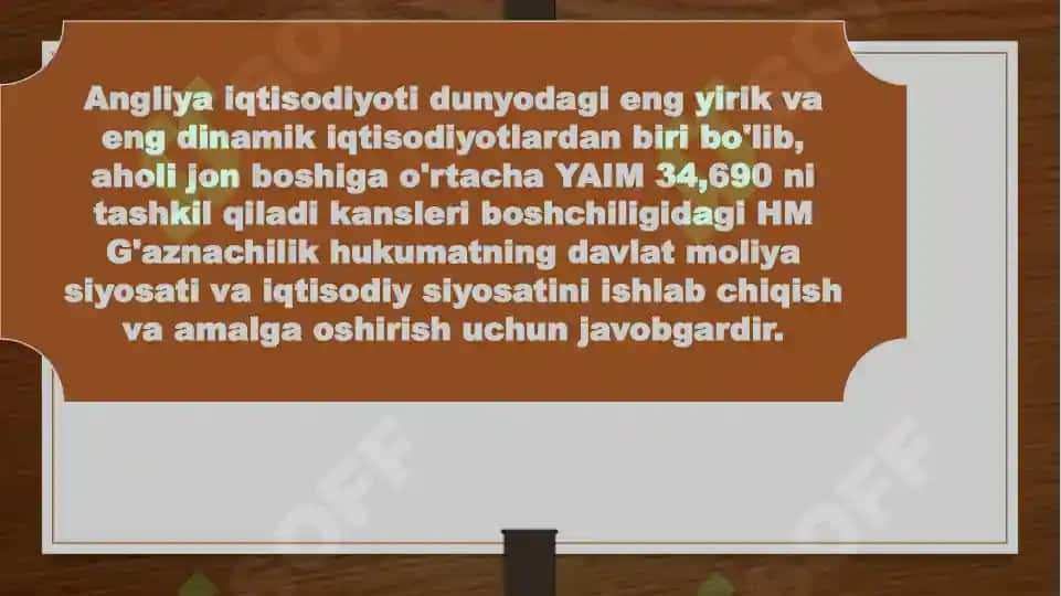 Angliya davlatining YaIM haqida 3