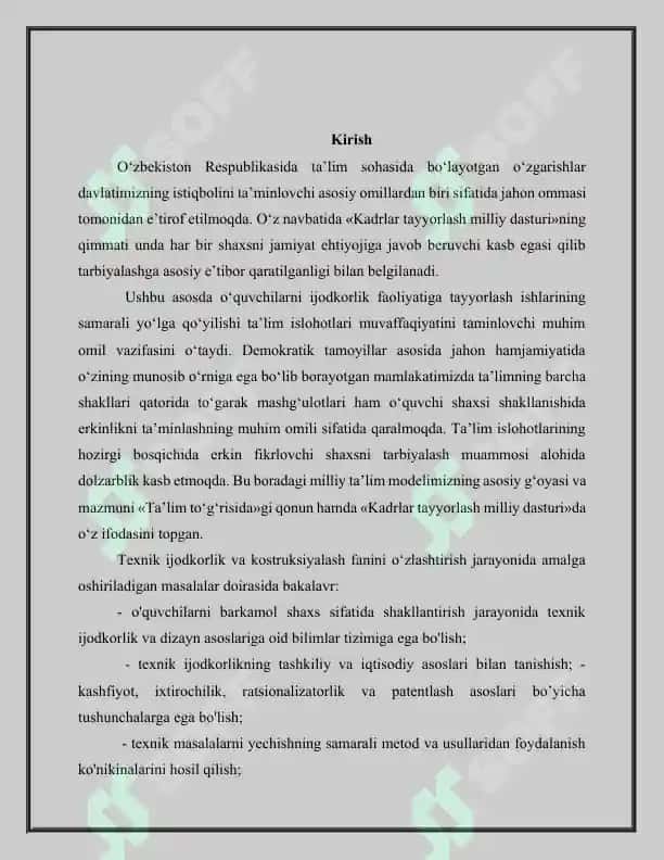 Ayollar yubkasi asos chizmasini konstruksiyalash va modellashtirish 2