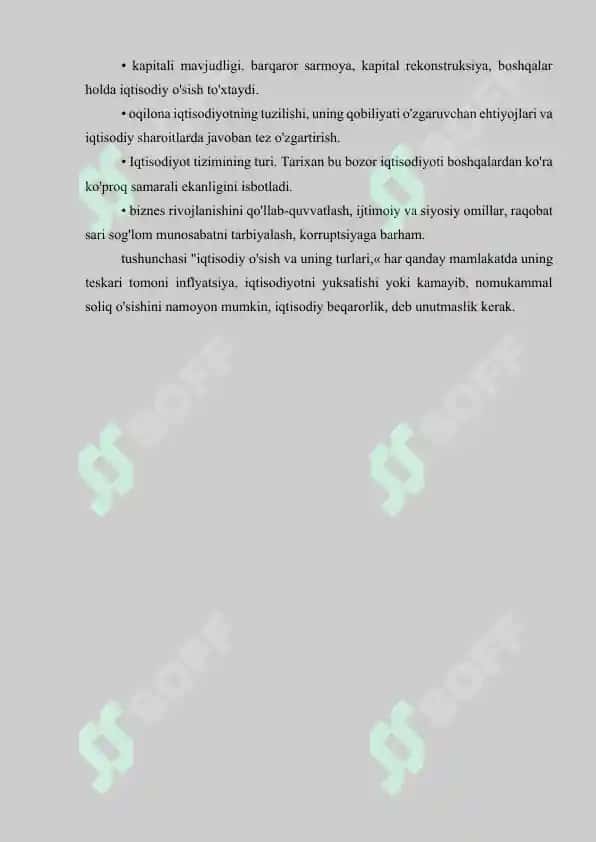 Iqtisodiy o`sish omillari va uning tahlili 3