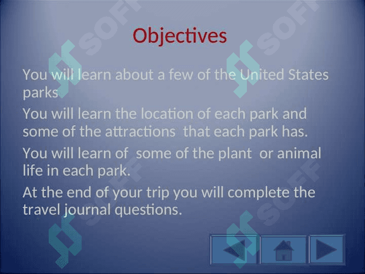VIST OUR NATIONAL PARKS 2