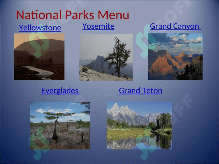 VIST OUR NATIONAL PARKS 3