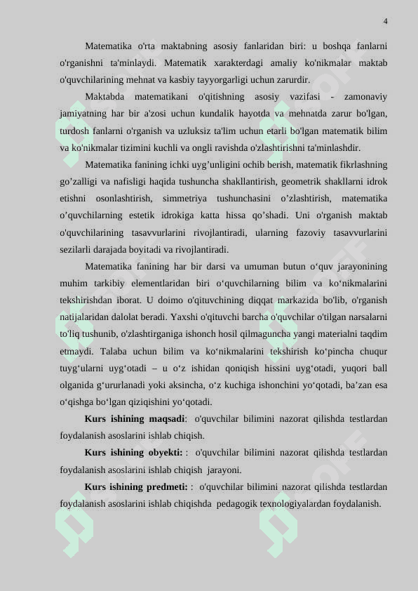 Ta’lim jarayonida testlardan foydalanish 3
