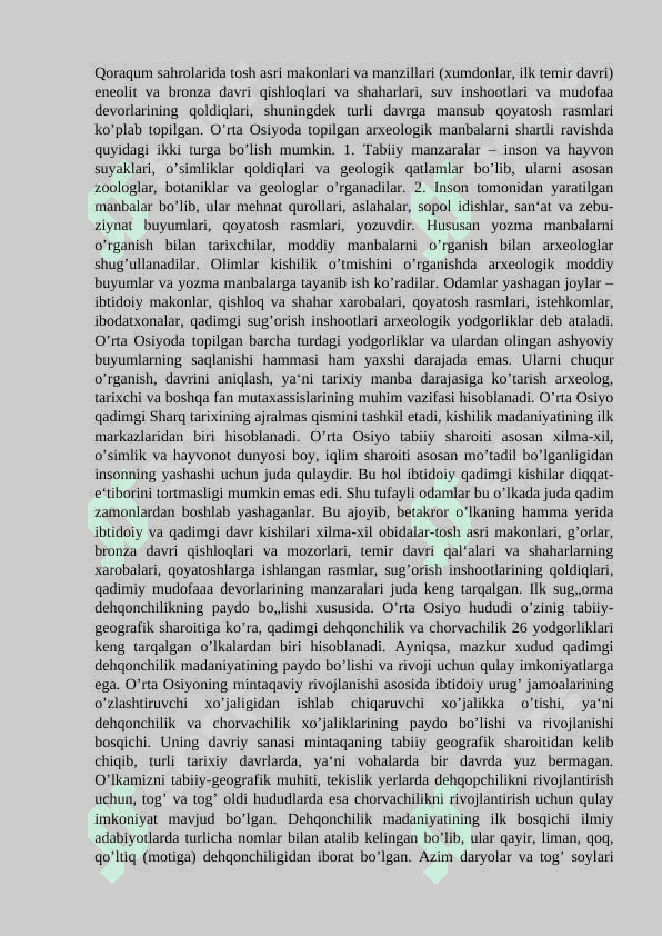 Oʻrta Osiyo tarixiga oid qadimgi yozma manbalar 2