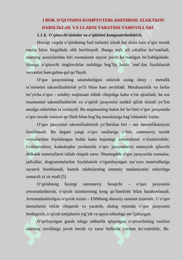 Ta'lim sohasida internet texnologiyalaridan foydalanish 5