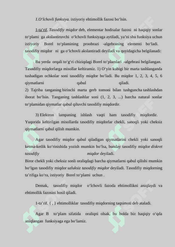 Dispersion tahlil 3
