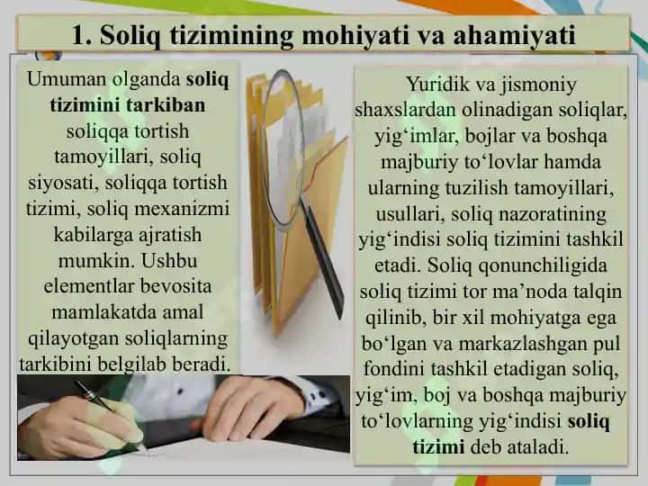 O‘zbekiston Respublikasining soliq tizimiga umumiy tavsif 3