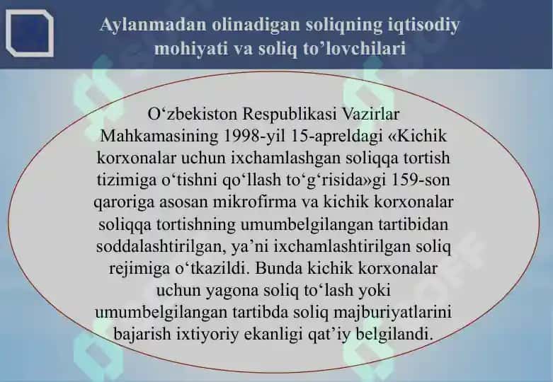 Aylanmadan olinadigan soliq 4