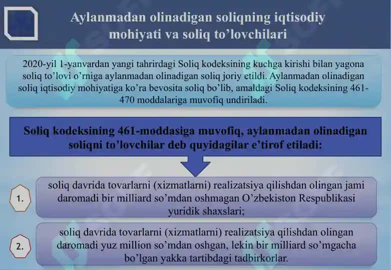 Aylanmadan olinadigan soliq 6