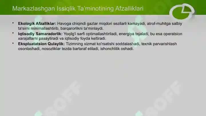 Markazlashgan issiqlik taʼminoti. Issiqlik punkti uskunalari 3