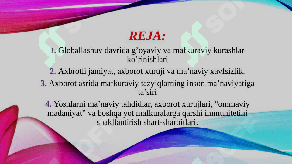 Globallashuv davrida axboriy madaniyat zarurati 2