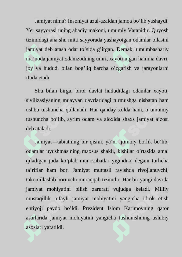 Ijtimoiy taraqqiyot haqidagi kansepsiyalar 2