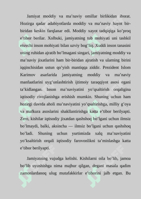 Ijtimoiy taraqqiyot haqidagi kansepsiyalar 3