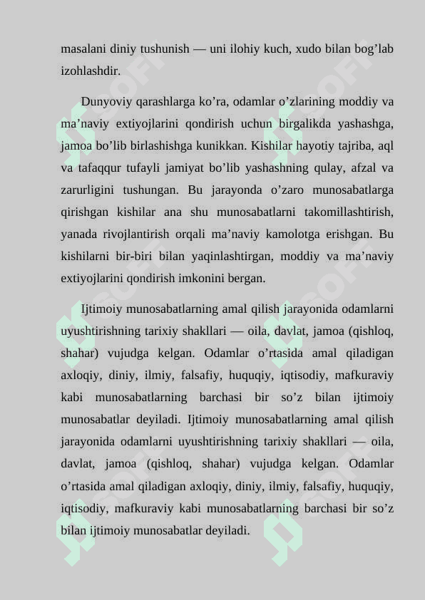 Ijtimoiy taraqqiyot haqidagi kansepsiyalar 4