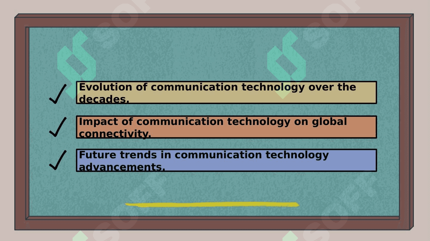 Communication technology. 2