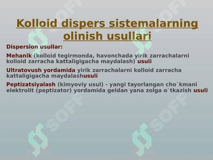 DISPERS SISTEMALAR 6