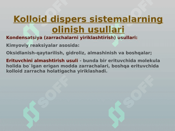 DISPERS SISTEMALAR 7