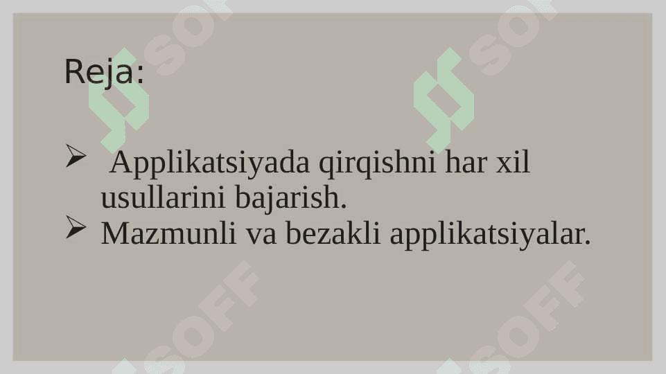 Applikatsiya 2