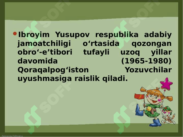 IBROYIM  YUSUPOV 6
