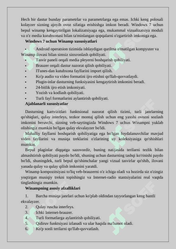 Multimedia dasturlarining amaliy paketlari 8