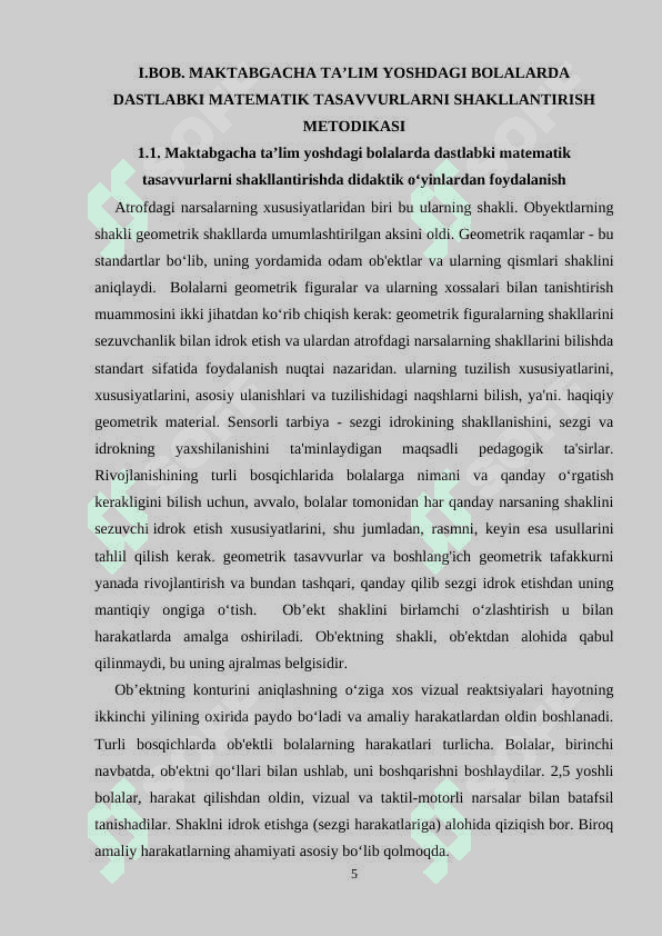 Maktabgacha taʼlim tashkilotlariga turli yosh guruhlarda matematika mashgʻulotgʻarini oʻtkazish metodikasi 4