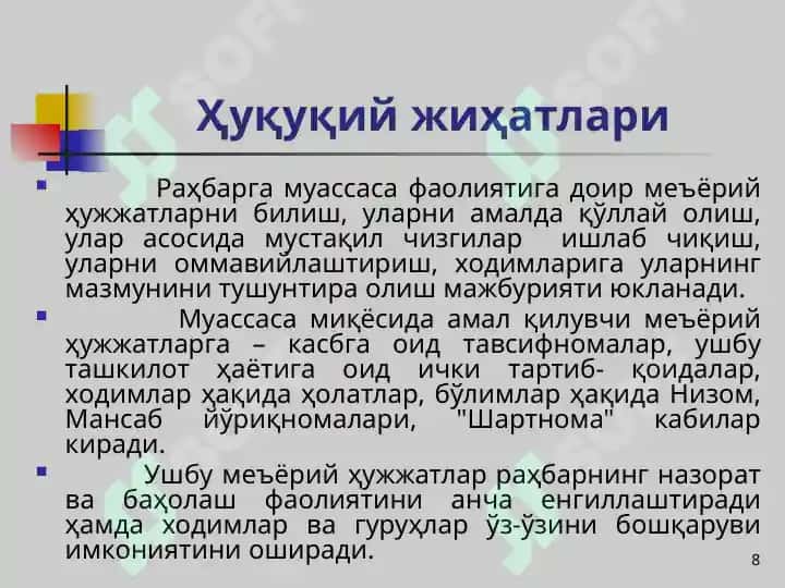 Bo'shqaruv psixologiyasi 8