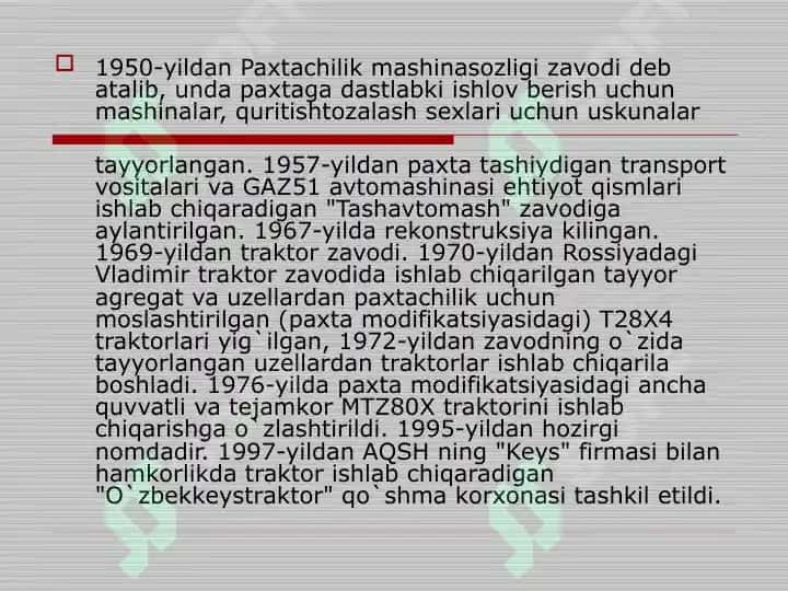 Toshkent Traktor Zavodi 3
