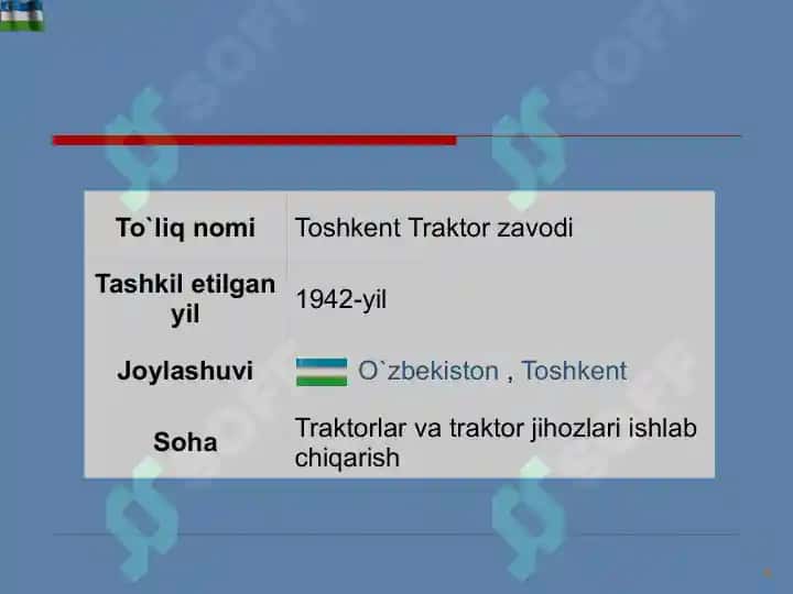 Toshkent Traktor Zavodi 4