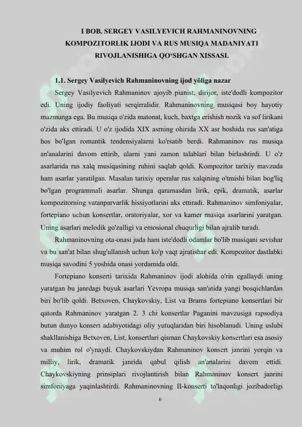 Cholg’u ijrochiligi bakalavr ta’lim yo‘nalishi kurs ishi 6