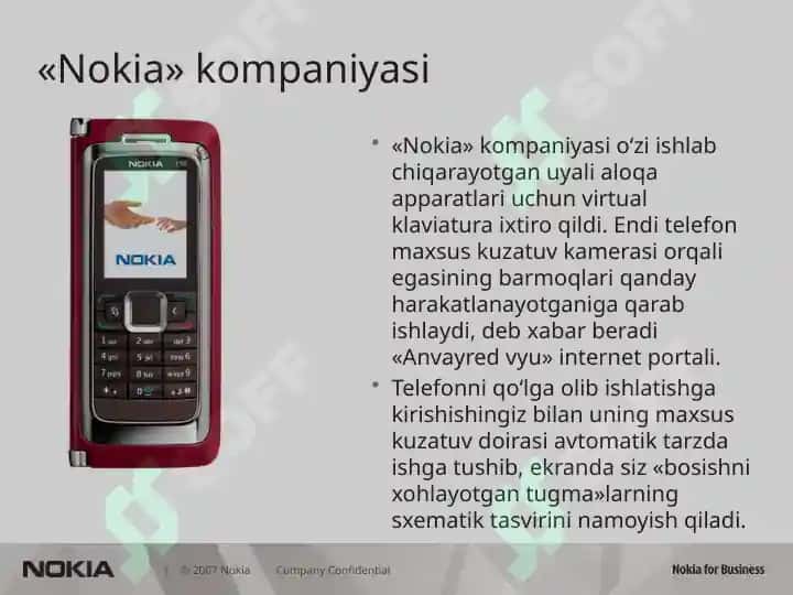Nokia kompaniyasi 4