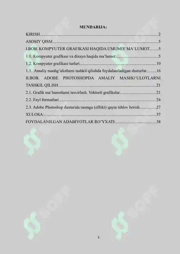 Kompyuter grafikasidan foydalanib amaliy mashg’ulotlarni tashkil etishning asosiy xususiyatlari 2